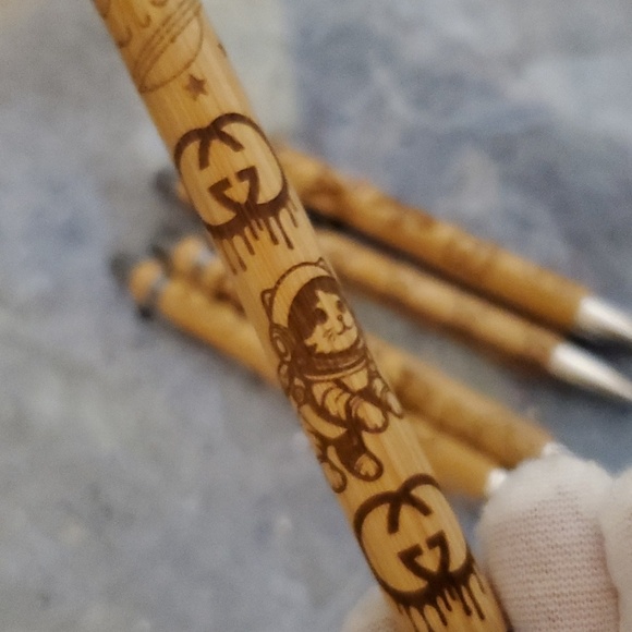 Custom Luxury Ink Pens - Choose One. LAST 2 Gucci Fendi YSL CC - Picture 7 of 8